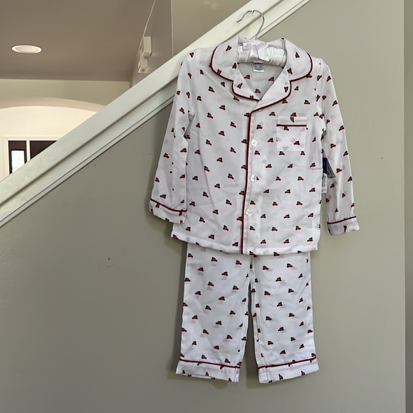 Edgehill Collection Long Sleeve Holiday Pajama Set - Picture 4 of 10